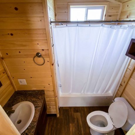 Cabin bathroom